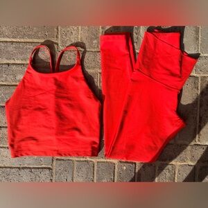 Old Navy Active Red Go-Dry Set